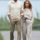 Image for article titled Bennifer's Hamptons Khaki Camo Is How You Know It's Real